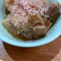 トモコ。。's cooksnap of when they made 麺つゆで簡単タケノコと厚揚げと鶏肉の煮物.
