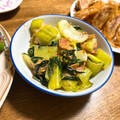 XasyaminX's cooksnap of when they made ちんげん菜の粒マスタード✿バター炒め.