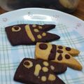 kokakokko's cooksnap of when they made アンパンマンと鯉のぼりクッキー.