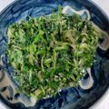 inokero's cooksnap of when they made 超簡単！セリときゅうりのナムル.