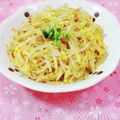 ふうはっちゃん's cooksnap of when they made もやし卵炒め*簡単もう一品.