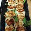 セグちゃん's cooksnap of when they made 簡単☆串焼き屋さんみたいな鶏つくね.