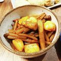 ハチワレねこ's cooksnap of when they made ふきと新ジャガの韓国風煮.