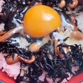 黒羽そら's cooksnap of when they made 超簡単ねこまんま★鉄分補給のひじき丼.