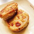 タシー's cooksnap of when they made れんこん はさみ焼き.