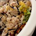 MULA's cooksnap of when they made ひじきの炊き込みご飯で・・レタス炒飯！！.