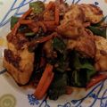 しらたまこむぎ's cooksnap of when they made 鶏肉とピーマンのカレー炒め.