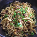 クックOZLAWS☆'s cooksnap of when they made ひき肉とオイスターソースの焼きそば.