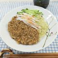 在宅勤務のおじさん's cooksnap of when they made ジャージャー麺風冷やし中華.