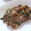 きらり流れ星's cooksnap of when they made レバー炒め.