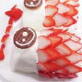 kay215's cooksnap of when they made こいのぼりロールケーキ☆こどもの日☆.