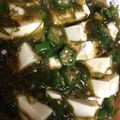 クックNPN3GI☆'s cooksnap of when they made ☺めかぶとおくらと豆腐のサラダ♪.