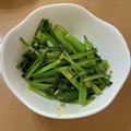 じゅんPP's cooksnap of when they made 小松菜のアチャール.