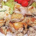 akiyuママ's cooksnap of when they made お弁当♪チキンハーブ焼き弁当.
