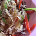 ＊なみへい＊'s cooksnap of when they made 簡単！葛きりで韓国チャプチェ気分♪.