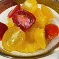 ぱぴぷーぷ's cooksnap of when they made オレンジトマトのサラダ★。.