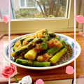 ☆なあなクック☆'s cooksnap of when they made アスパラの麺つゆと大根おろしの煮浸し.