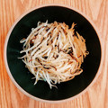 neko＊and…'s cooksnap of when they made 作り置き☆もやしと塩昆布の簡単ナムル.