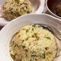 小さとちゃん's cooksnap of when they made フライパンで鶏とマッシュルームのピラフ風.