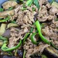 ロックンかおりん☆'s cooksnap of when they made ナスとピーマンと豚肉のピリ辛甘炒め.