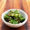 西＊絵子's cooksnap of when they made 混ぜるだけ～冷凍オクラの美味しい食べ方.