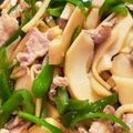 ナオターシャ's cooksnap of when they made 筍と豚肉とピーマンの炒め物.