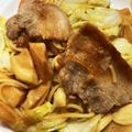 syuri3's cooksnap of when they made 春キャベツと筍の和風パスタ.