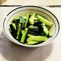 nana_tenjo's cooksnap of when they made 漬け時間なしきゅうり麺ポンうまだれ浅漬け.