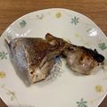 amaranthus's cooksnap of when they made ふわ旨!!かんぱちのカマの塩焼き.