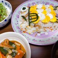 らとりー's cooksnap of when they made ちらし寿司でお遊び　鯉のぼり＆ケーキ型.