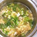 マダムカフェ♡'s cooksnap of when they made ベビーほたてとコーンの中華卵スープ.