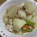 たべたべこ's cooksnap of when they made カブと里芋のトロトロあんかけ煮込み.