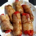 ゃゃッキりん梵's cooksnap of when they made パプリカときのこの豚肉巻き.