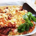 ダッフィーニーうに's cooksnap of when they made スパゲティミートグラタン.