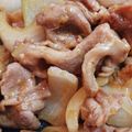 monjimari's cooksnap of when they made 醤油麹で作る豚の生姜焼き.