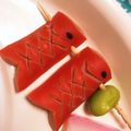 いづみき's cooksnap of when they made お弁当に♪鯉のぼりウインナー.
