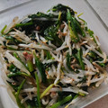 みこひろママ's cooksnap of when they made もやしとほうれん草のナムル.