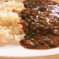 オレンジころん's cooksnap of when they made ほうれん草のキーマカレー.