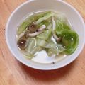 Noa1112's cooksnap of when they made しめじとキャベツのコンソメスープ♪.