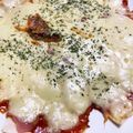 カメリア22's cooksnap of when they made フライパンで簡単♪ワンタンのピザ.