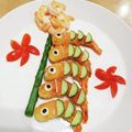 ナツ☆ママ's cooksnap of when they made こどもの日などに❤太っちょエビフライ.