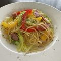 ♡pink's cooksnap of when they made 春キャベツのペペロンチーノ.