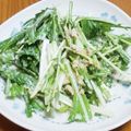 msft5632's cooksnap of when they made 水菜ときゅうりのツナポン酢サラダ.