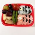 まめ郎's cooksnap of when they made こどもの日☆鯉のぼり弁当☆キャラ.
