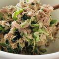赤い靴's cooksnap of when they made ゴーヤツナサラダ　蜂蜜で苦味なし子供OK.
