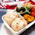 クックみゅーみゅー's cooksnap of when they made 鮭とひろしのおにぎり.