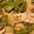 かめのたろう's cooksnap of when they made 焼肉のタレだけ！大根と鶏もも煮☆.