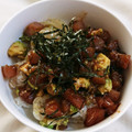 Coちむ's cooksnap of when they made 簡単ハワイ料理　アヒポキ(まぐろ丼).