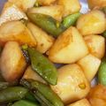 まひかり♪'s cooksnap of when they made じゃが芋とスナップえんどうの甘醤油炒め.
