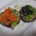 きらり流れ星's cooksnap of when they made しいたけのキムチマヨナッツ焼き.
